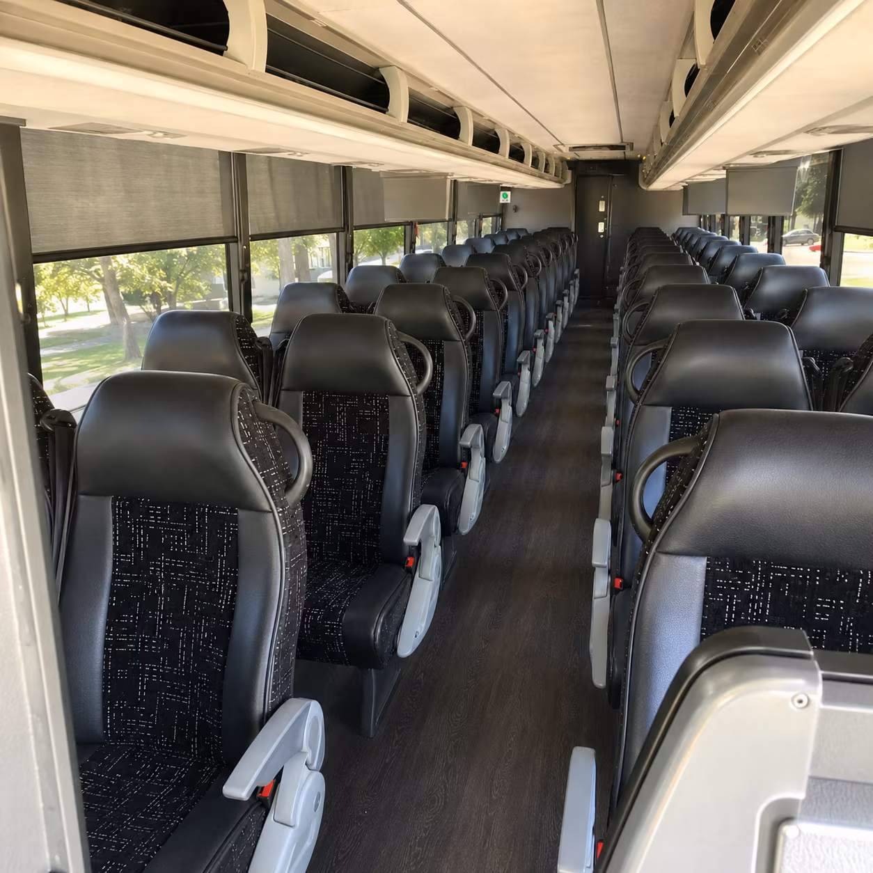 killeen charter bus services interior